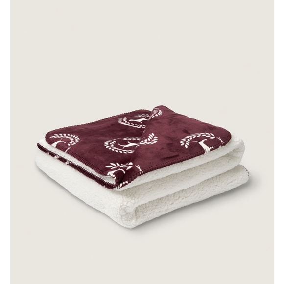 π₯ VS Pink sherpa blanket NWT - Picture 3 of 6